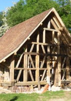 Initiation à la charpente traditionnelle Samedi 8 juillet 2017 En Bresse